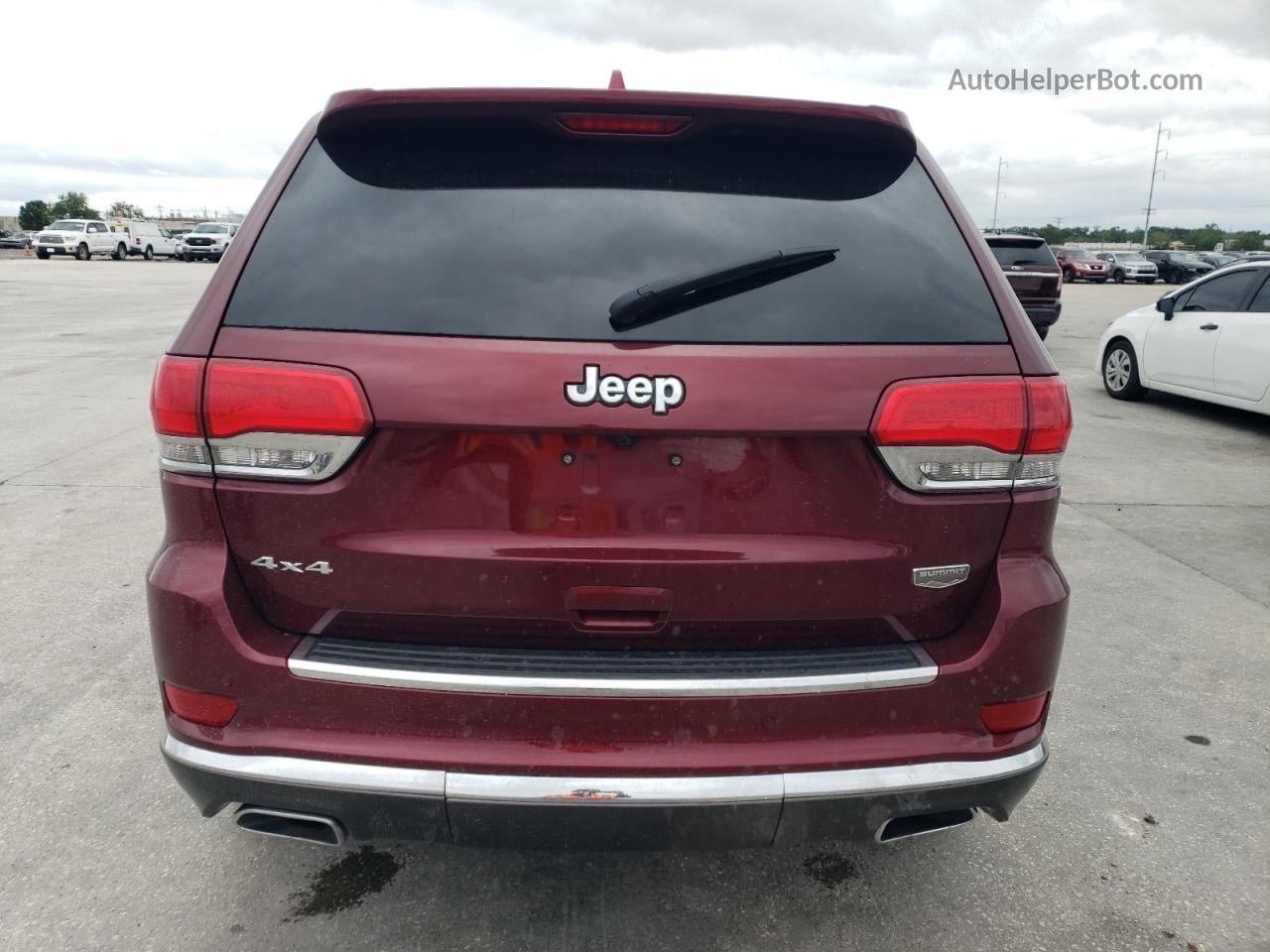2019 Jeep Grand Cherokee Summit Red vin: 1C4RJFJT8KC753454