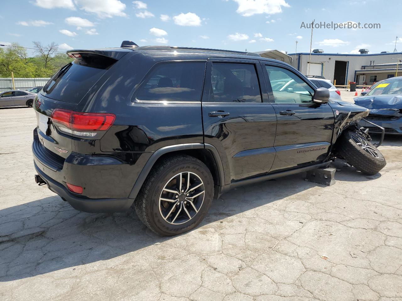 2021 Jeep Grand Cherokee Trailhawk Black vin: 1C4RJFLG0MC548424