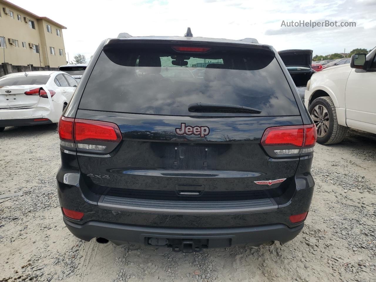 2019 Jeep Grand Cherokee Trailhawk Black vin: 1C4RJFLG1KC759855