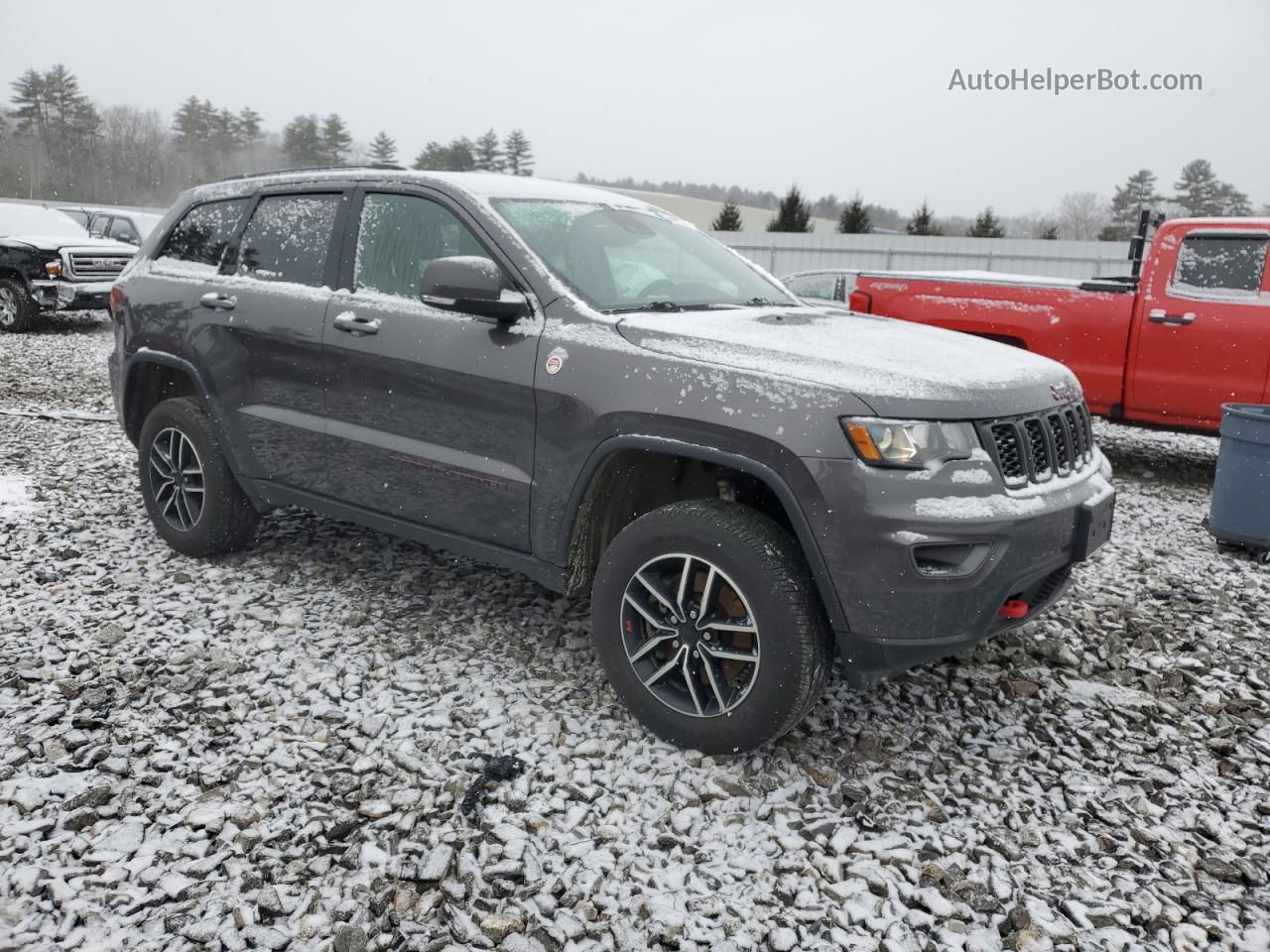 2021 Jeep Grand Cherokee Trailhawk Charcoal vin: 1C4RJFLG2MC552510