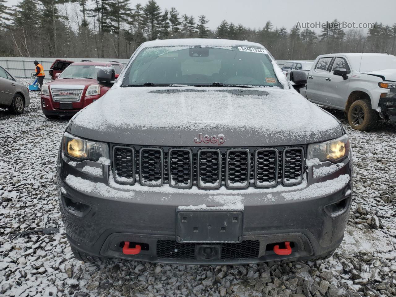 2021 Jeep Grand Cherokee Trailhawk Charcoal vin: 1C4RJFLG2MC552510