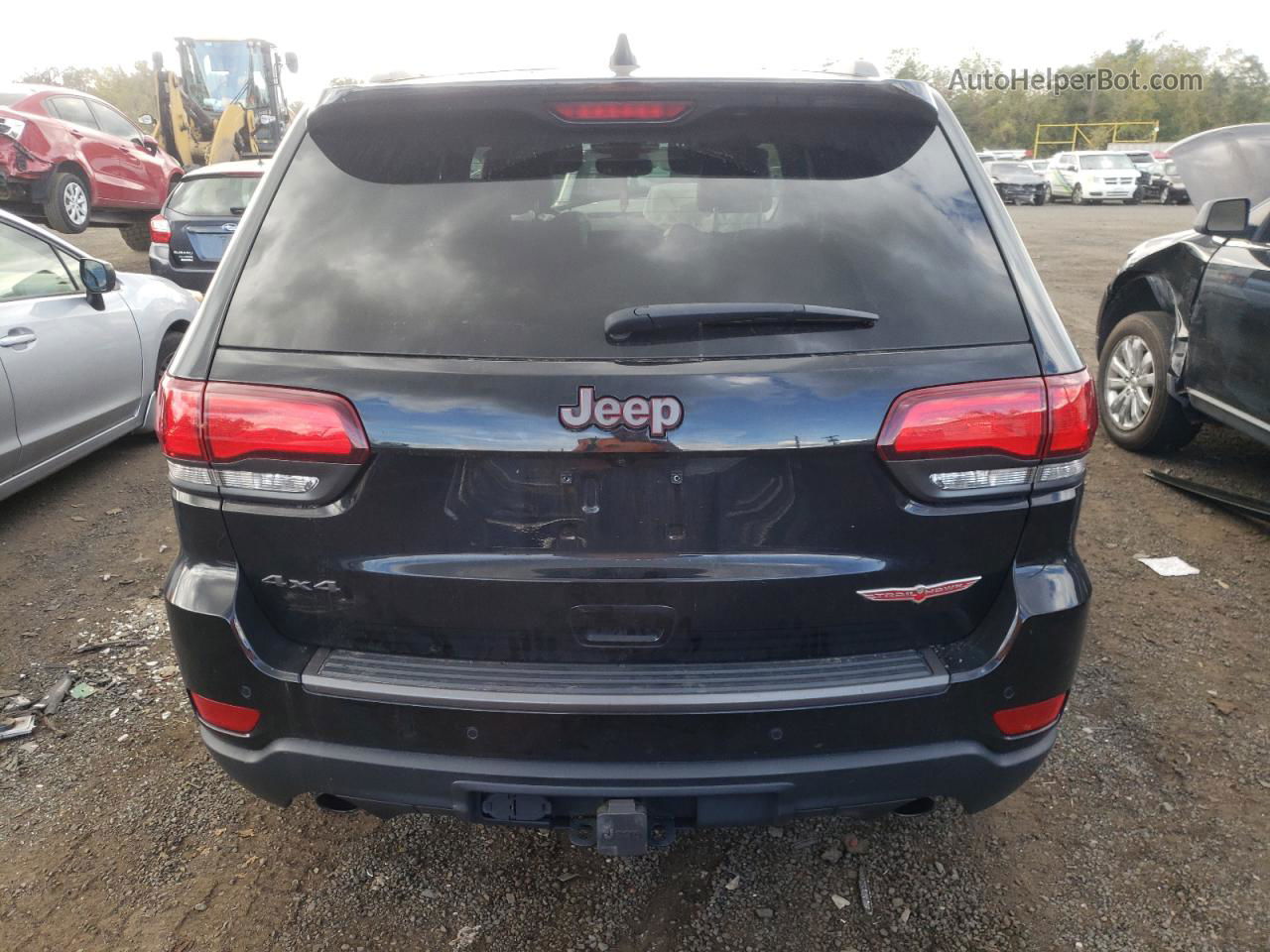 2019 Jeep Grand Cherokee Trailhawk Black vin: 1C4RJFLG3KC785812