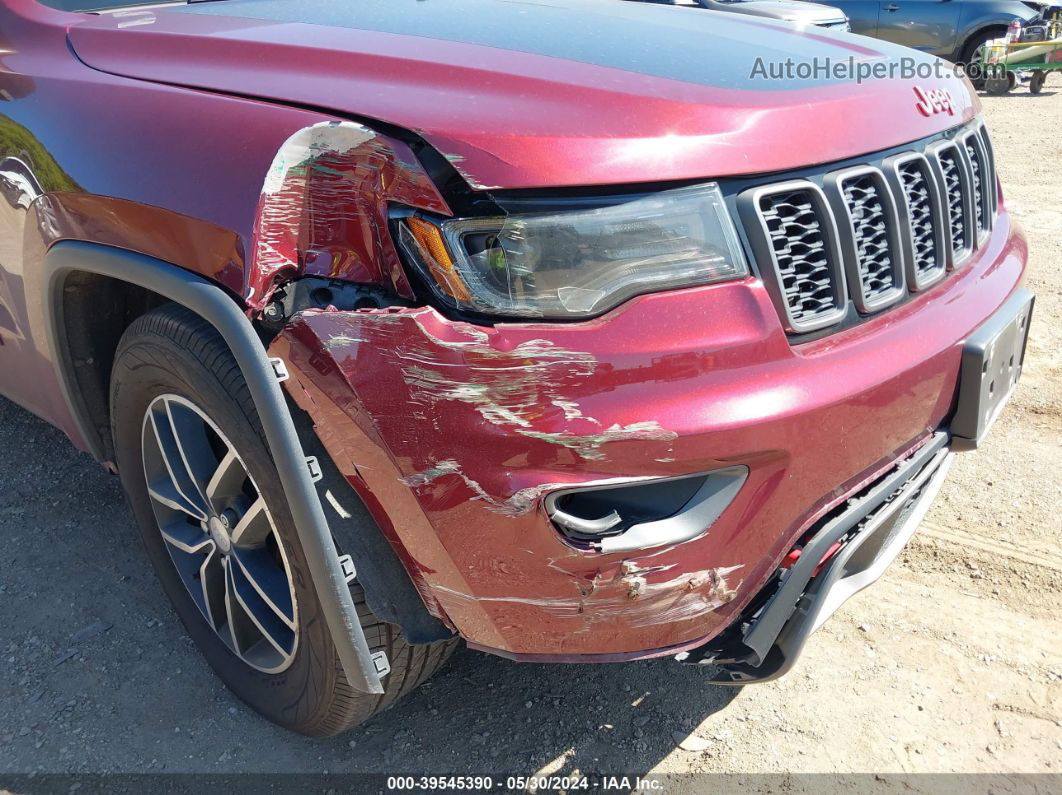 2017 Jeep Grand Cherokee Trailhawk Red vin: 1C4RJFLG6HC909354