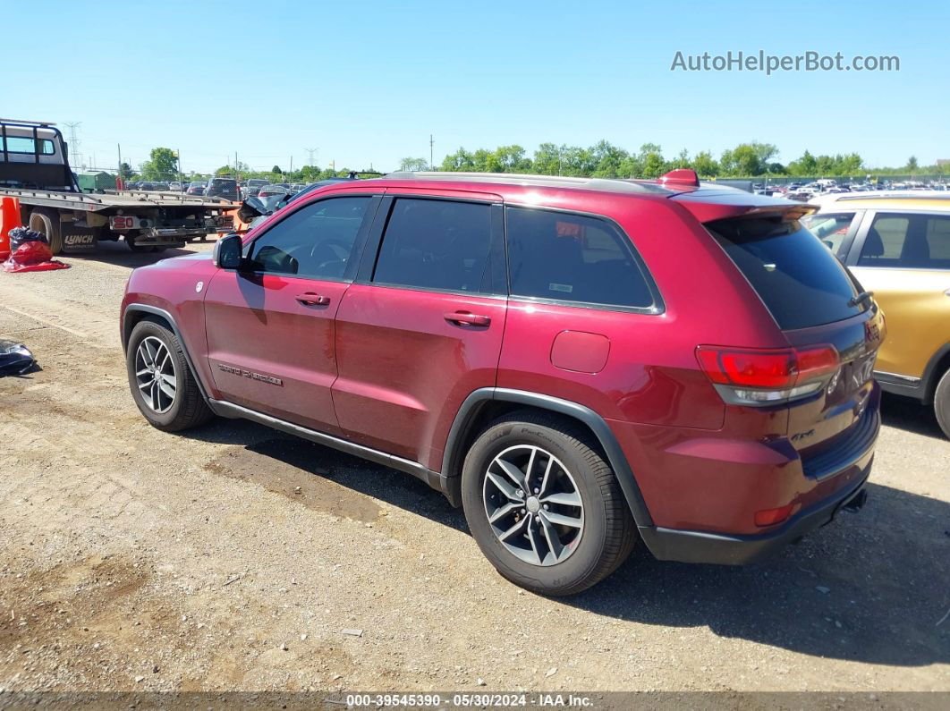 2017 Jeep Grand Cherokee Trailhawk Red vin: 1C4RJFLG6HC909354