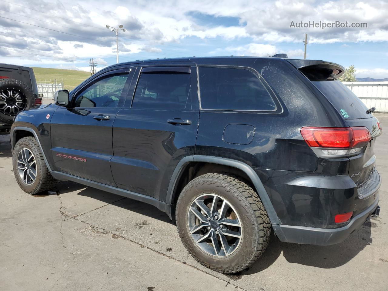 2019 Jeep Grand Cherokee Trailhawk Black vin: 1C4RJFLG6KC822609