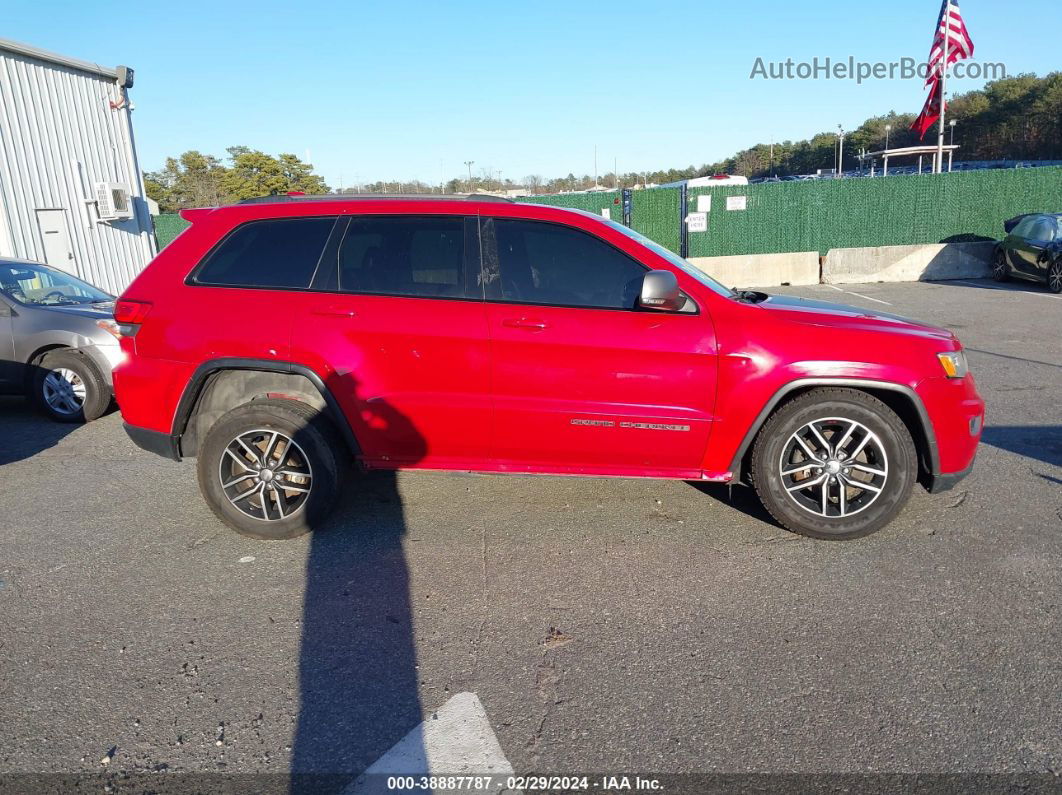 2017 Jeep Grand Cherokee Trailhawk 4x4 Red vin: 1C4RJFLG7HC614165