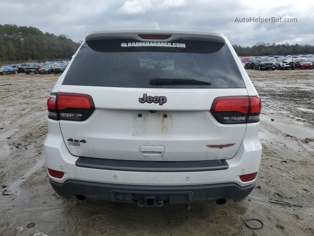 2019 Jeep Grand Cherokee Trailhawk Белый vin: 1C4RJFLT4KC849658