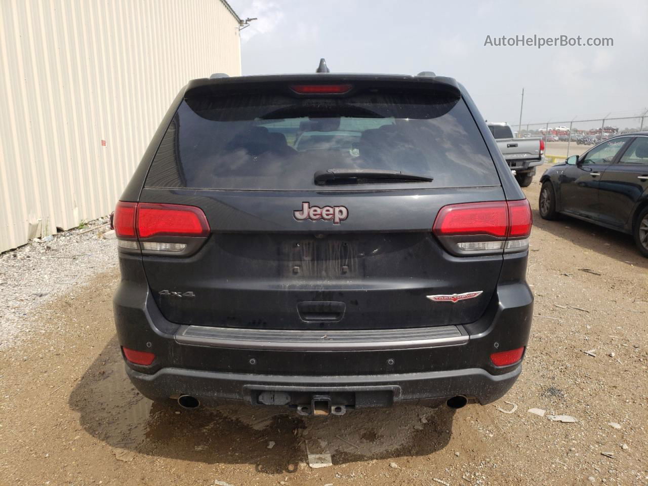 2019 Jeep Grand Cherokee Trailhawk Black vin: 1C4RJFLT8KC695407