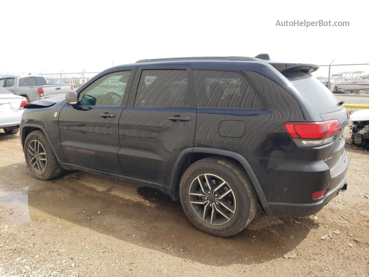 2019 Jeep Grand Cherokee Trailhawk Black vin: 1C4RJFLT8KC695407