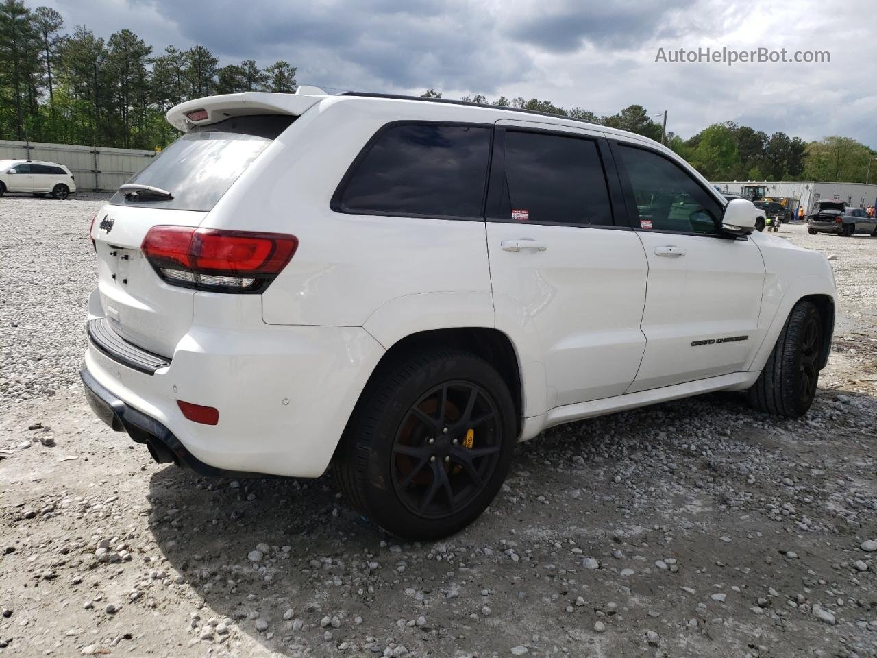 2019 Jeep Grand Cherokee Trackhawk White vin: 1C4RJFN98KC577150