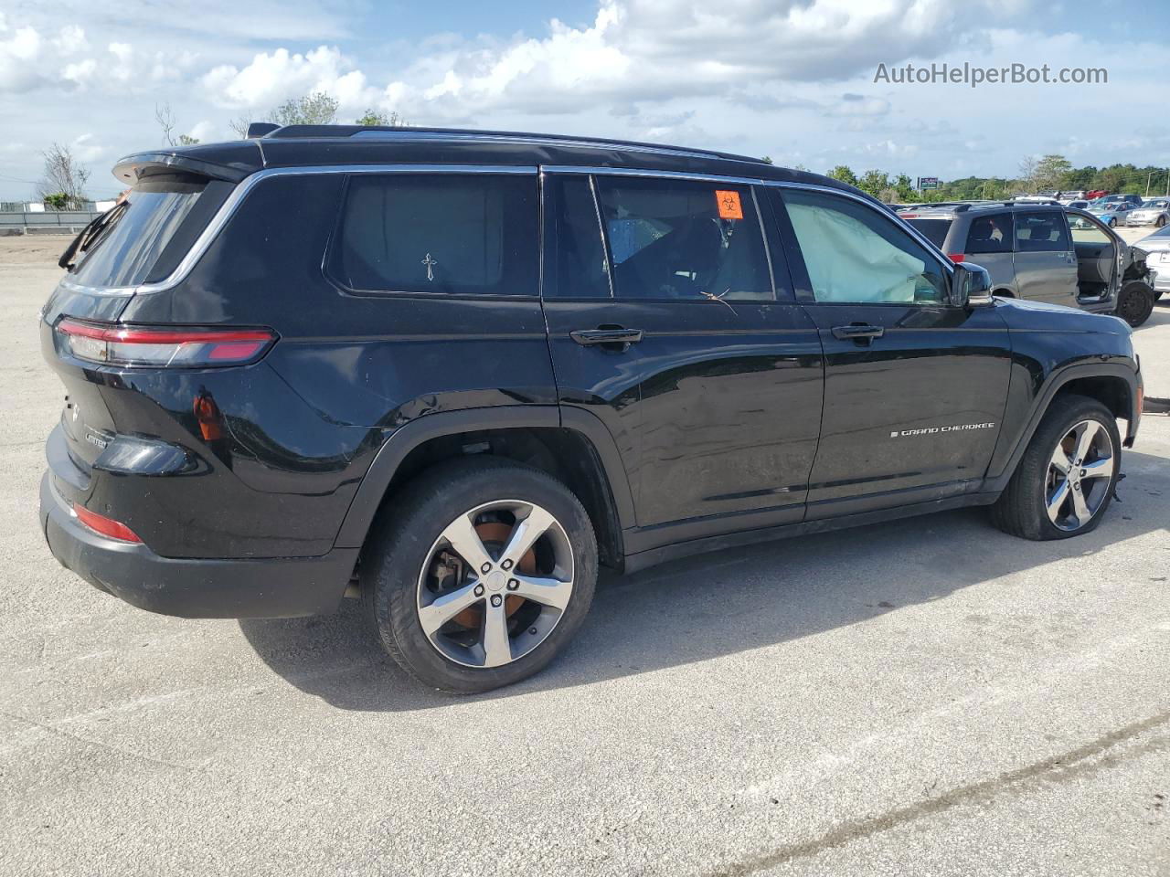 2021 Jeep Grand Cherokee L Limited Black vin: 1C4RJJBG0M8135992