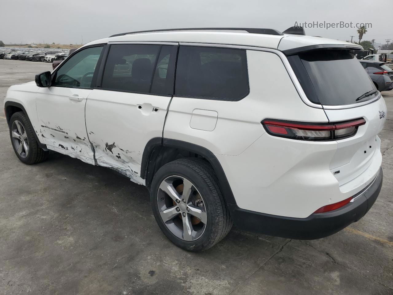 2021 Jeep Grand Cherokee L Limited Белый vin: 1C4RJJBG5M8115219