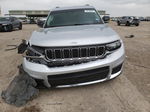 2021 Jeep Grand Cherokee L Limited Silver vin: 1C4RJJBG7M8191847