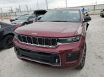 2021 Jeep Grand Cherokee L Overland Burgundy vin: 1C4RJJDG3M8152539