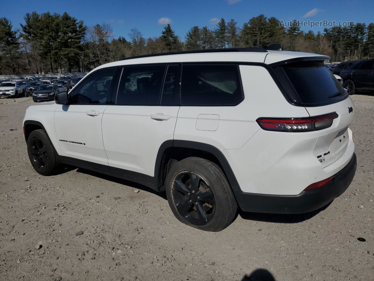 2021 Jeep Grand Cherokee L Laredo White vin: 1C4RJKAG8M8149226