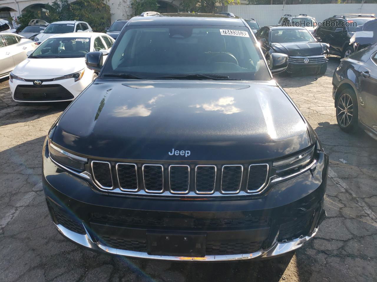 2021 Jeep Grand Cherokee L Laredo Black vin: 1C4RJKAGXM8150393