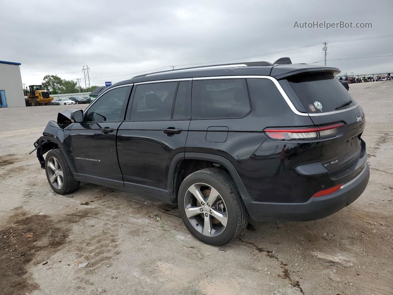 2021 Jeep Grand Cherokee L Limited Black vin: 1C4RJKBG0M8100911