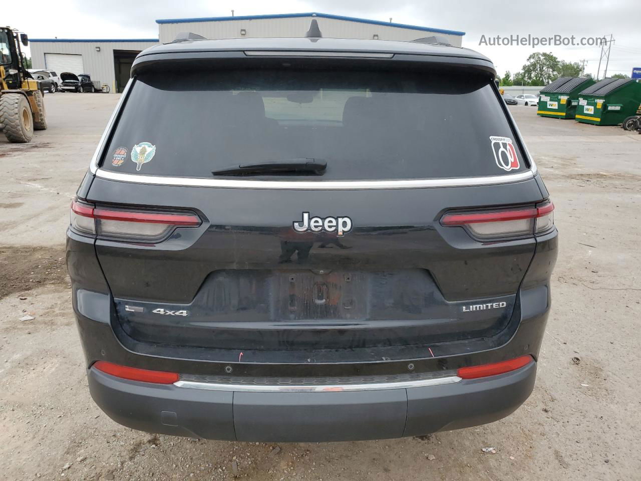 2021 Jeep Grand Cherokee L Limited Black vin: 1C4RJKBG0M8100911