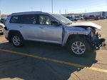 2021 Jeep Grand Cherokee L Limited Silver vin: 1C4RJKBG0M8135223