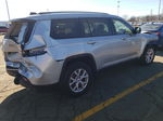 2021 Jeep Grand Cherokee L Limited Silver vin: 1C4RJKBG0M8135223