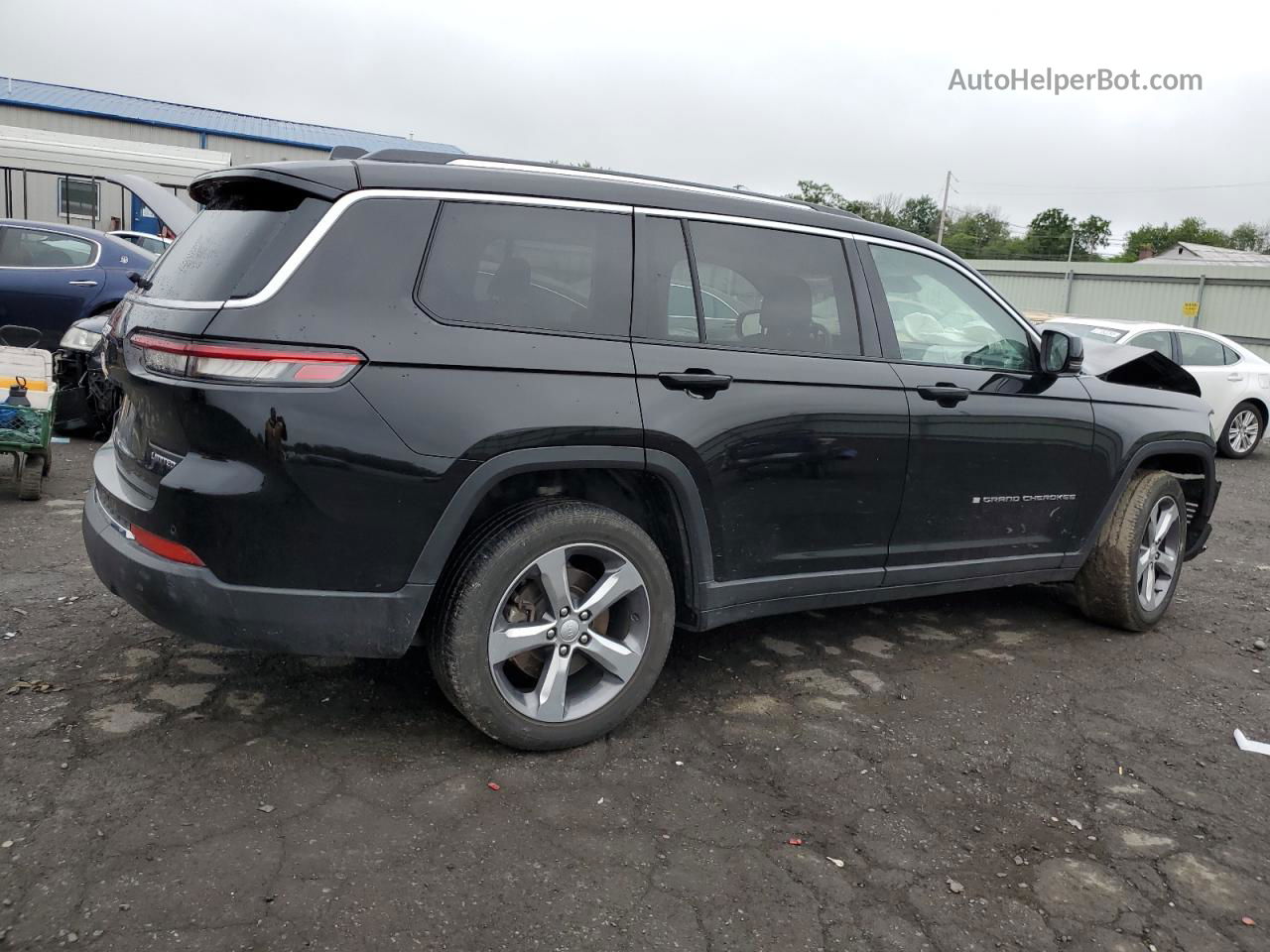 2021 Jeep Grand Cherokee L Limited Black vin: 1C4RJKBG0M8170246