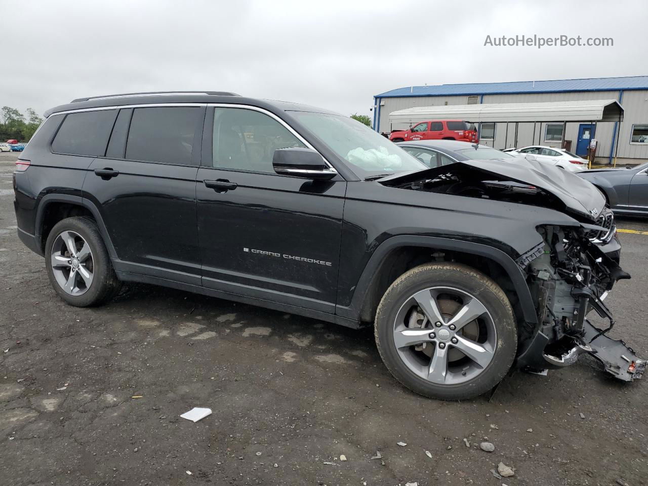 2021 Jeep Grand Cherokee L Limited Black vin: 1C4RJKBG0M8170246