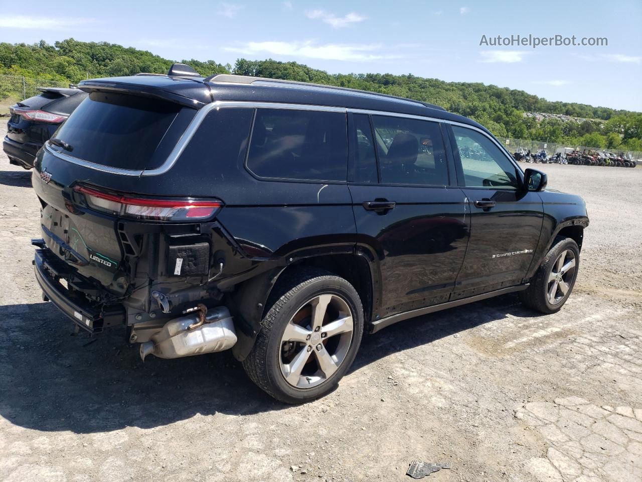 2021 Jeep Grand Cherokee L Limited Black vin: 1C4RJKBG0M8206789