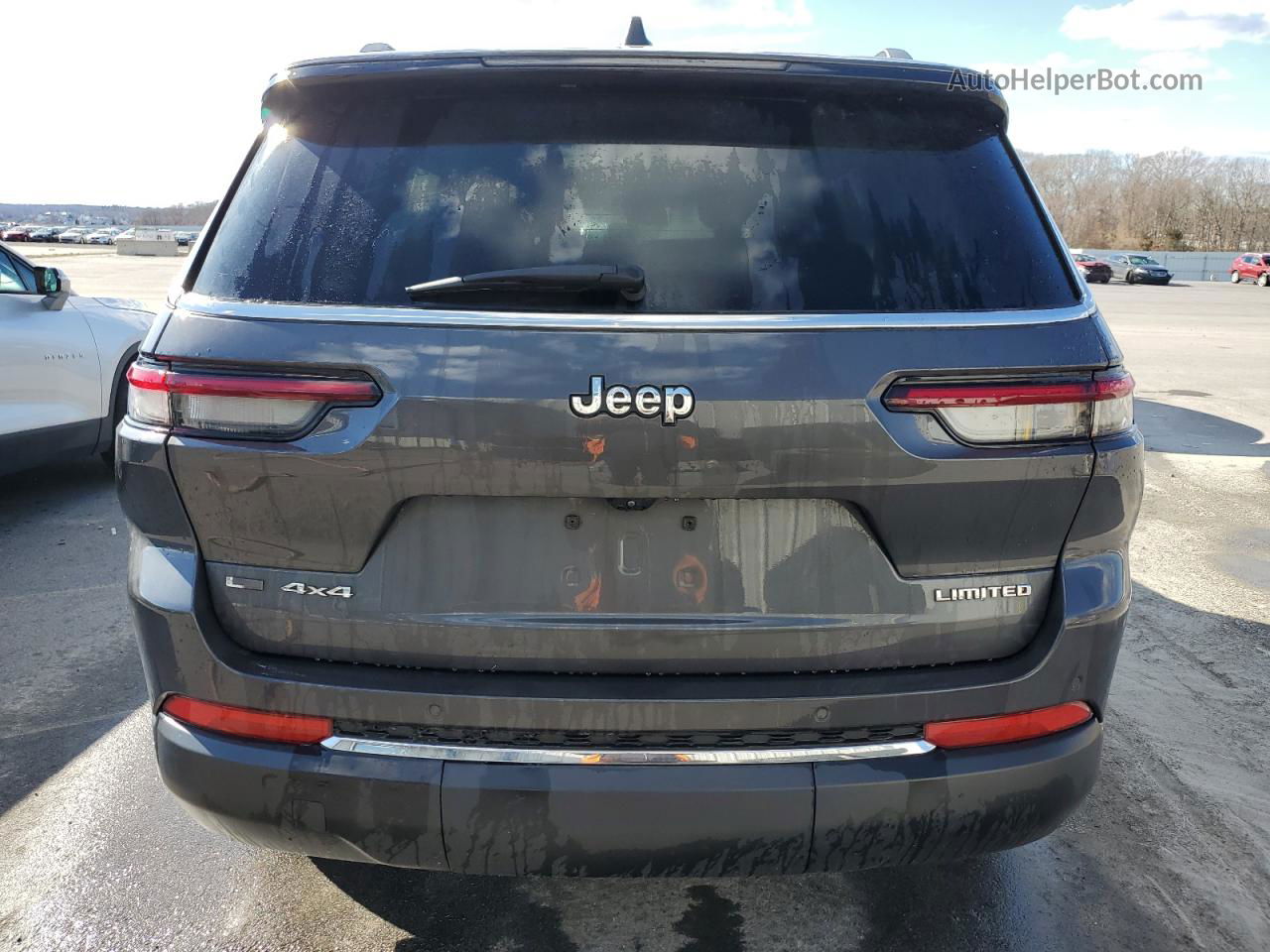 2021 Jeep Grand Cherokee L Limited Серый vin: 1C4RJKBG1M8167842