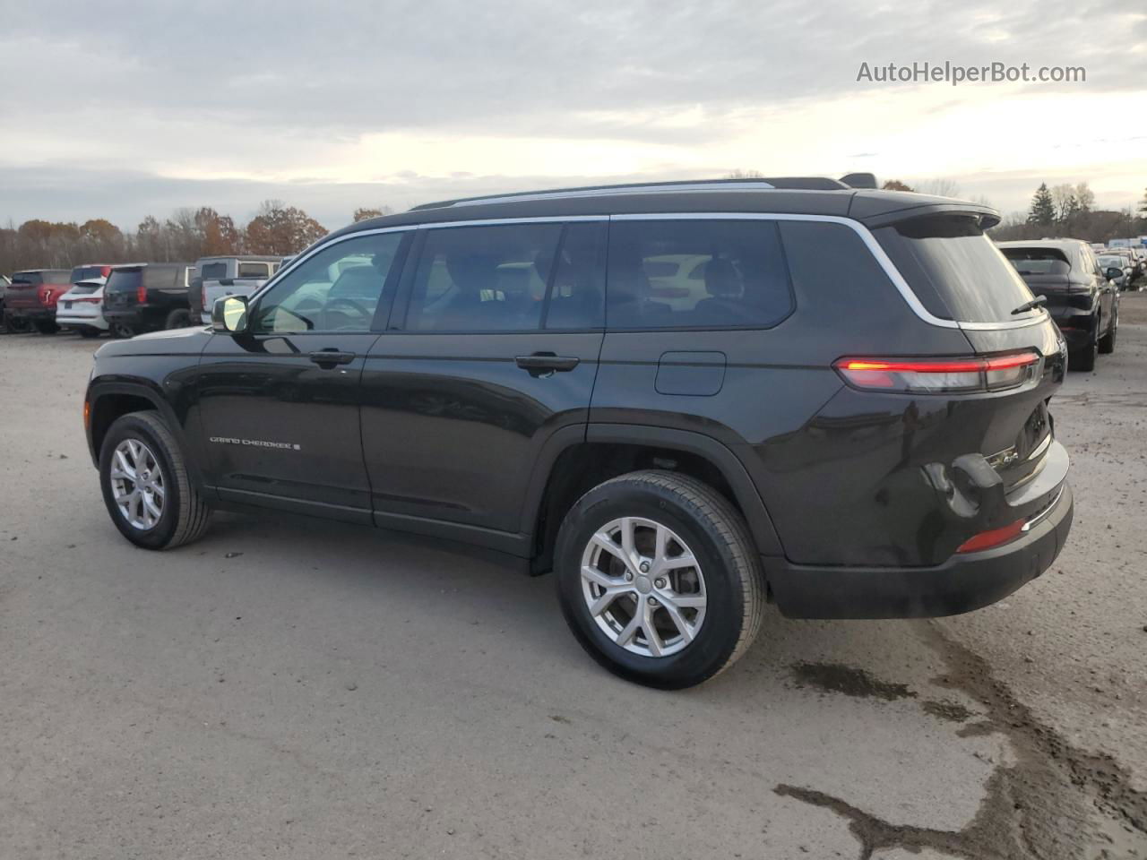 2021 Jeep Grand Cherokee L Limited Black vin: 1C4RJKBG1M8201441