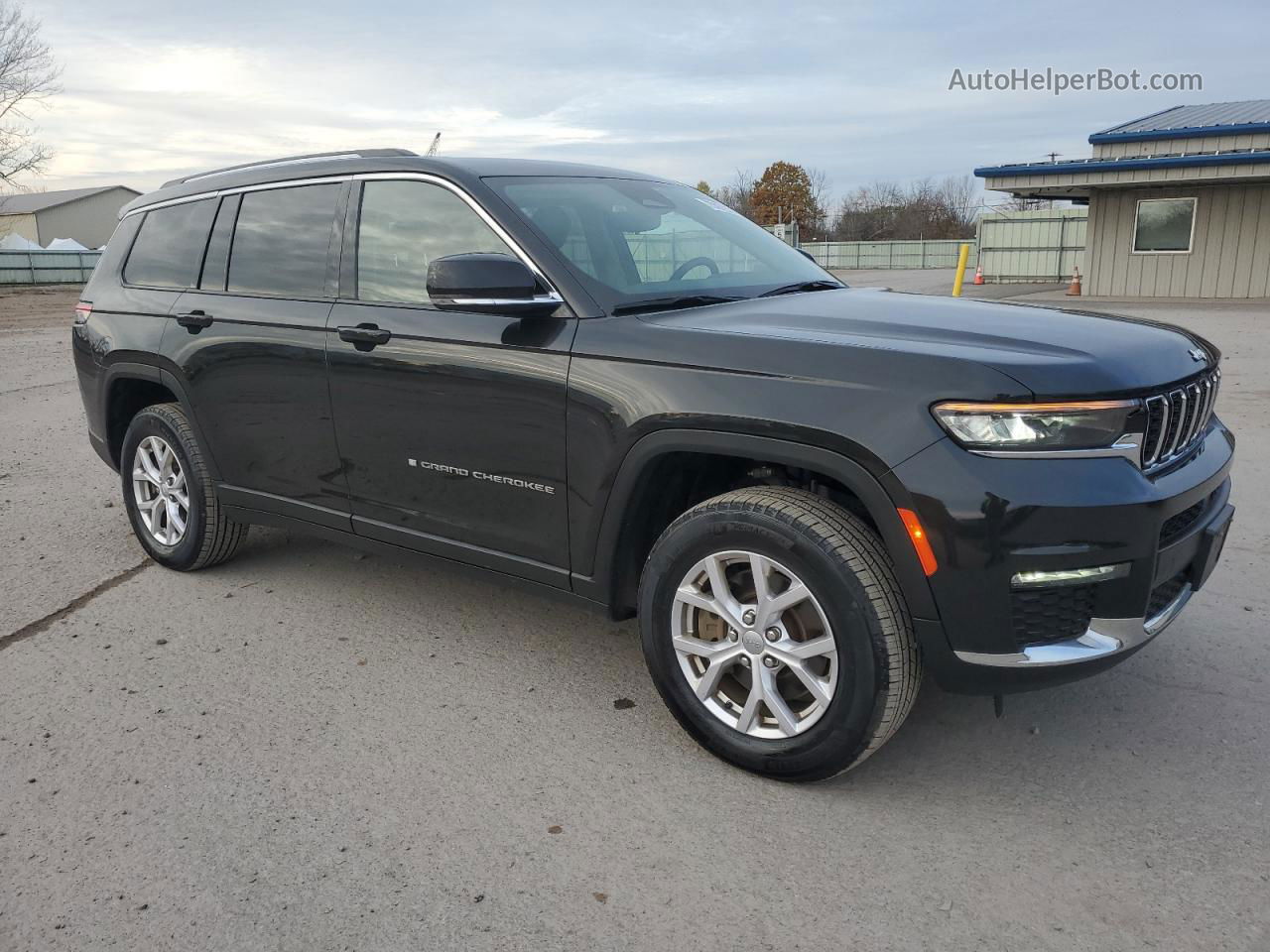 2021 Jeep Grand Cherokee L Limited Black vin: 1C4RJKBG1M8201441