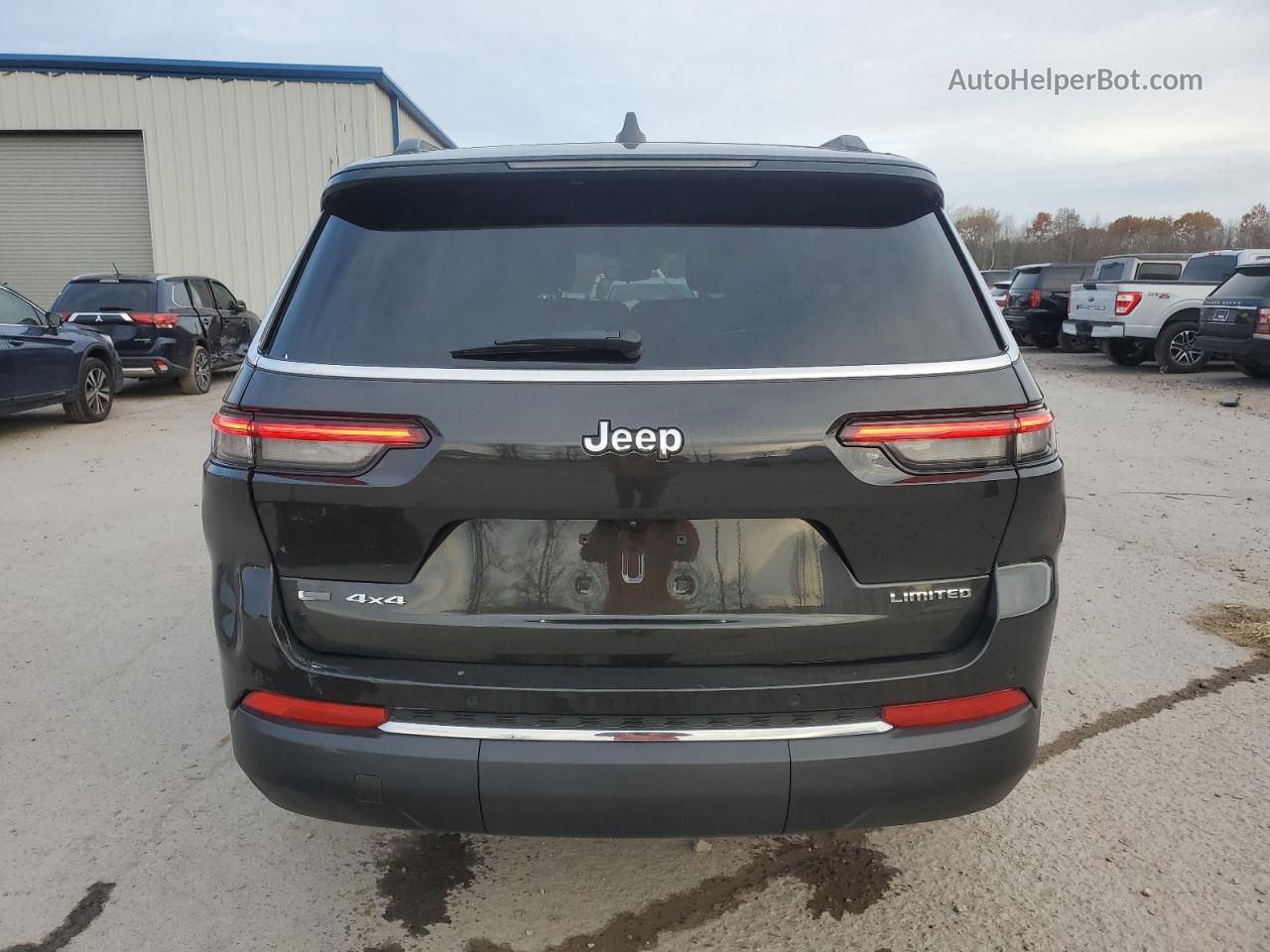 2021 Jeep Grand Cherokee L Limited Black vin: 1C4RJKBG1M8201441