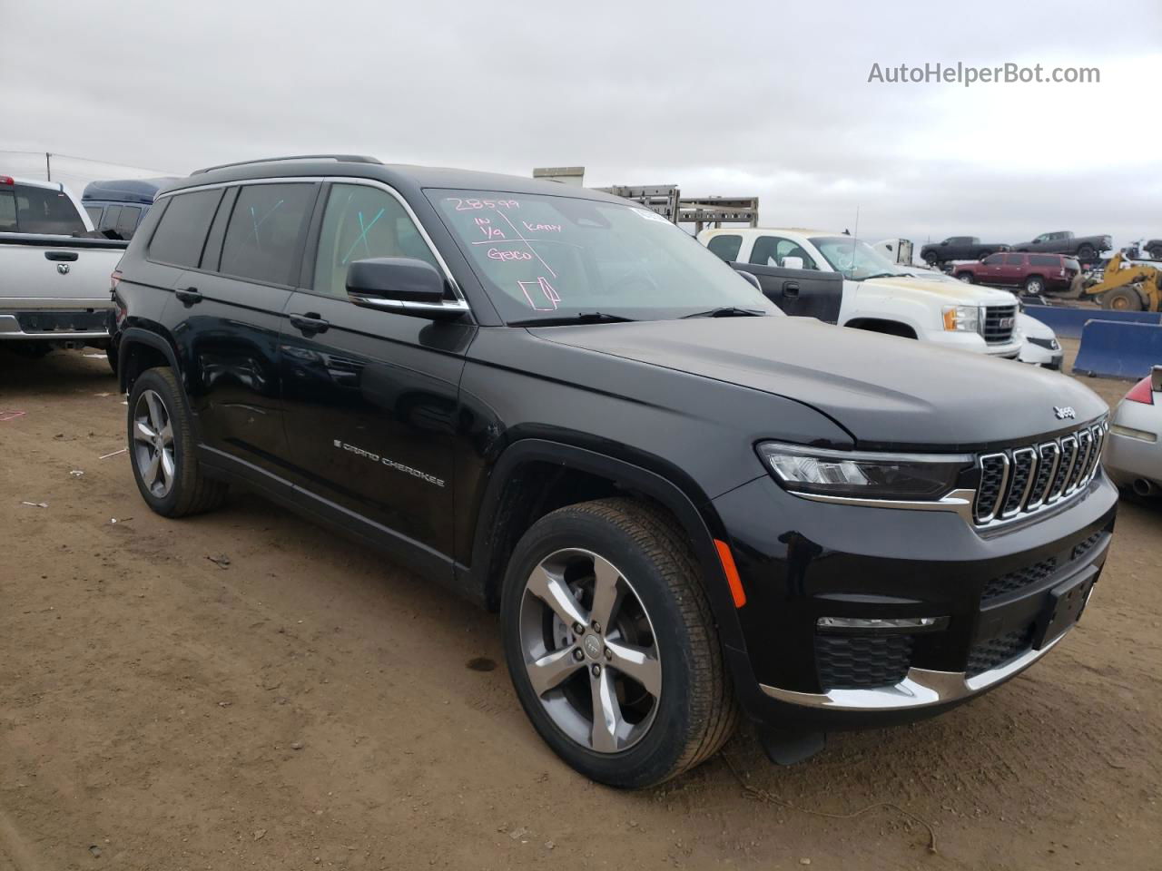 2021 Jeep Grand Cherokee L Limited Black vin: 1C4RJKBG2M8141539