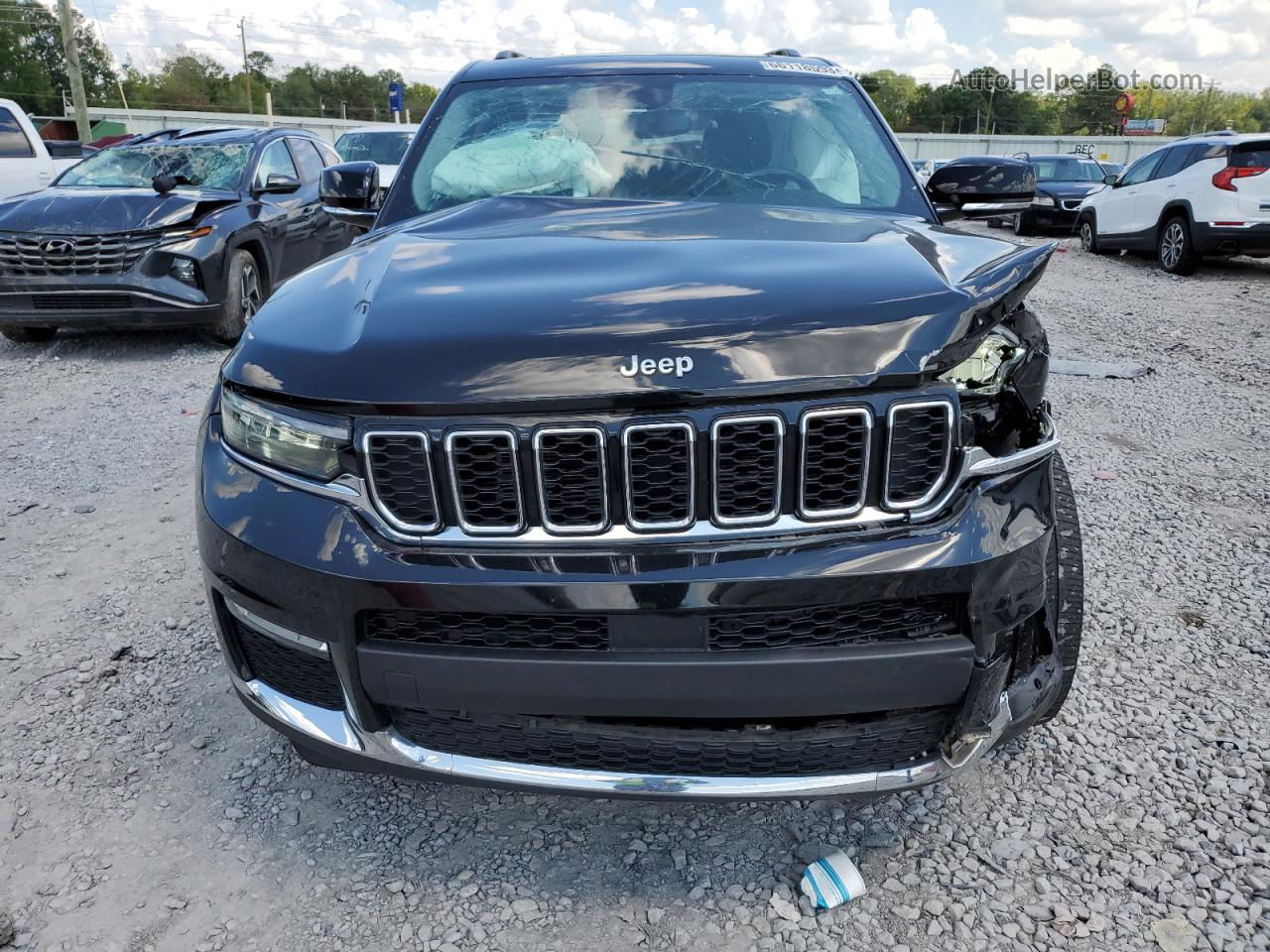 2021 Jeep Grand Cherokee L Limited Black vin: 1C4RJKBG4M8104220