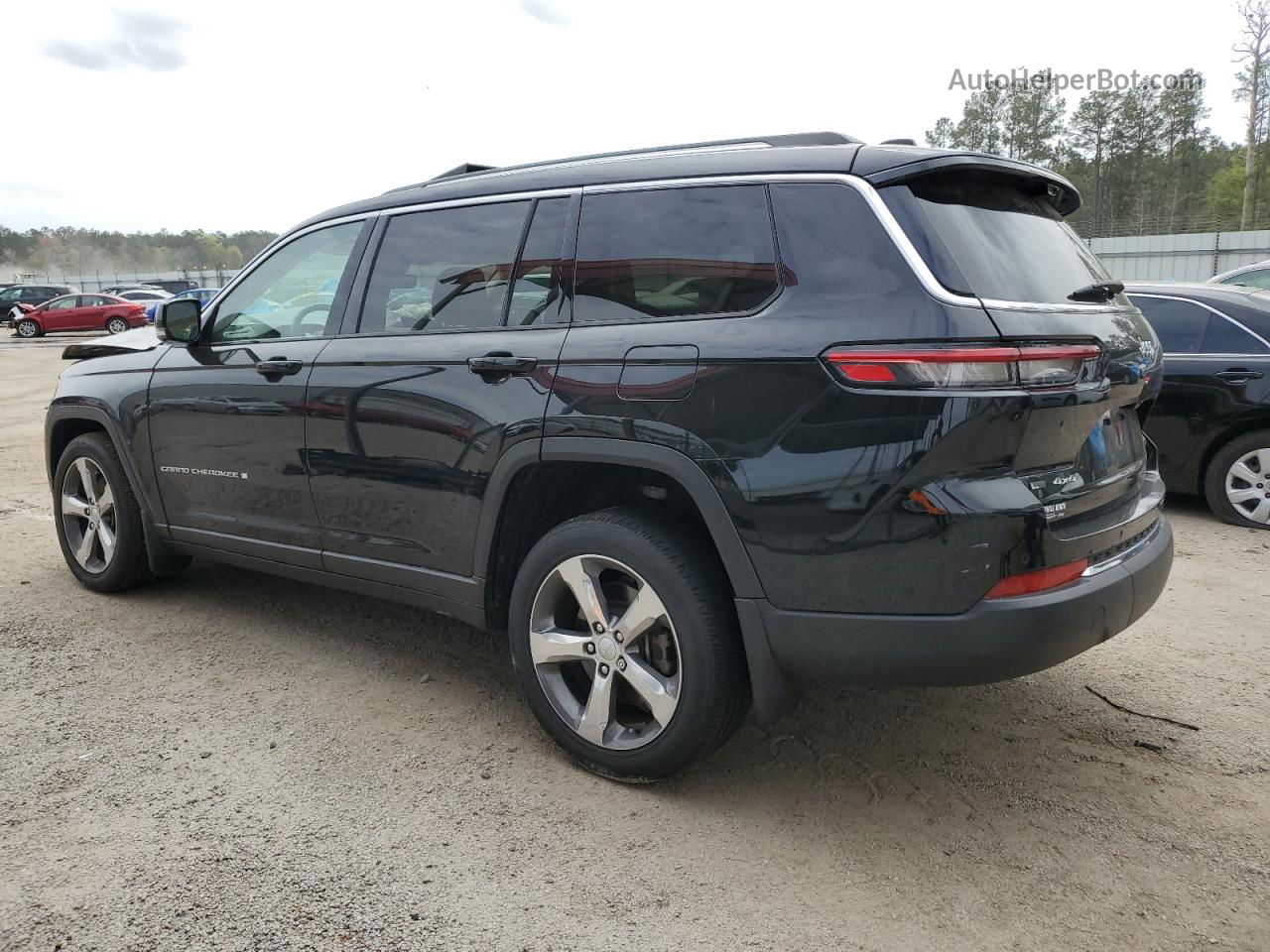 2021 Jeep Grand Cherokee L Limited Black vin: 1C4RJKBG4M8107540