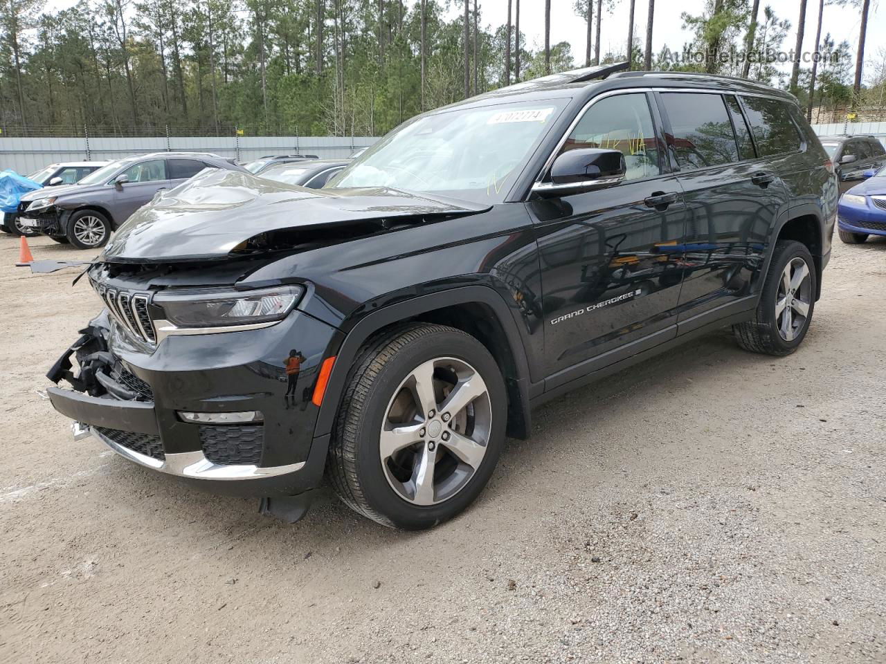 2021 Jeep Grand Cherokee L Limited Black vin: 1C4RJKBG4M8107540