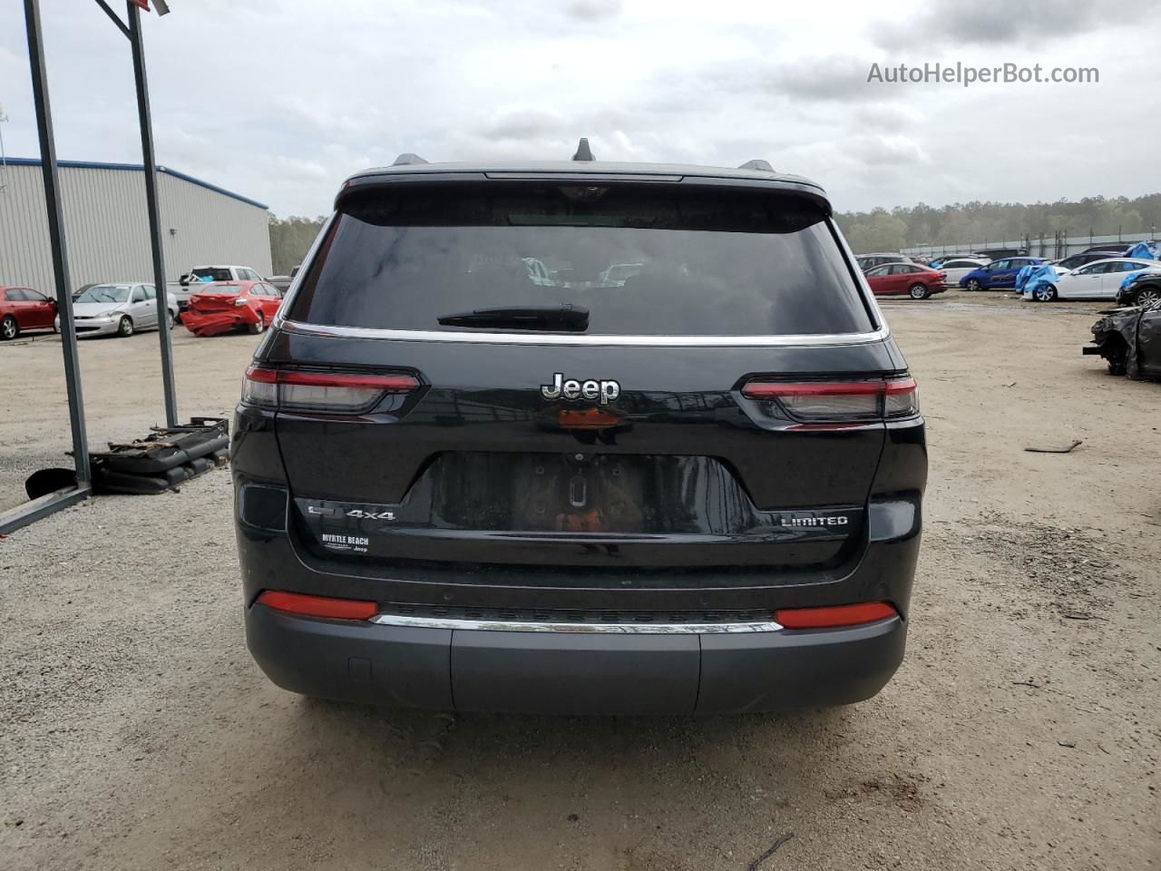 2021 Jeep Grand Cherokee L Limited Black vin: 1C4RJKBG4M8107540