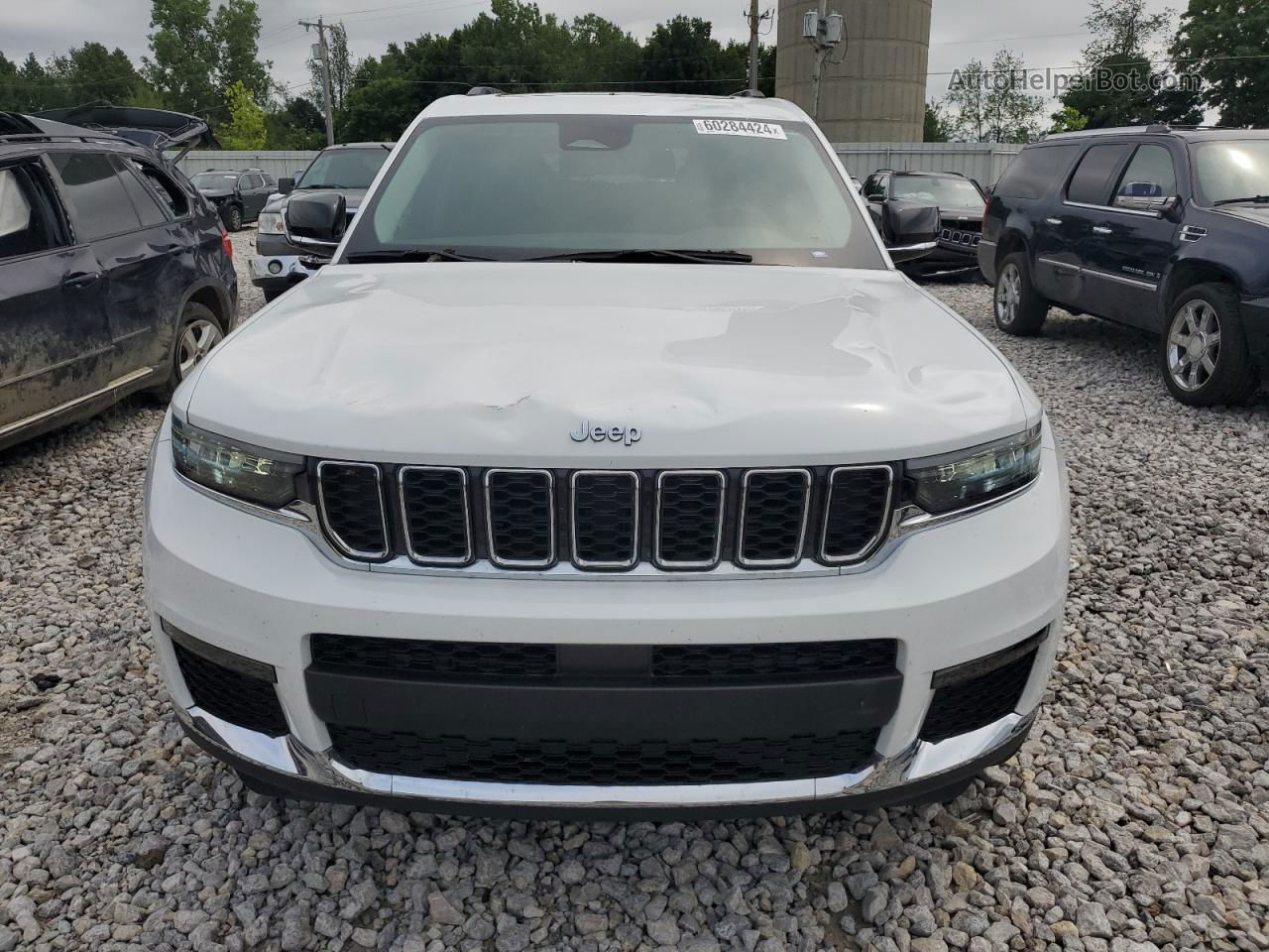 2021 Jeep Grand Cherokee L Limited White vin: 1C4RJKBG4M8167835