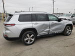 2021 Jeep Grand Cherokee L Limited Silver vin: 1C4RJKBG4M8168385