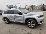 2021 Jeep Grand Cherokee L Limited Silver vin: 1C4RJKBG4M8168385