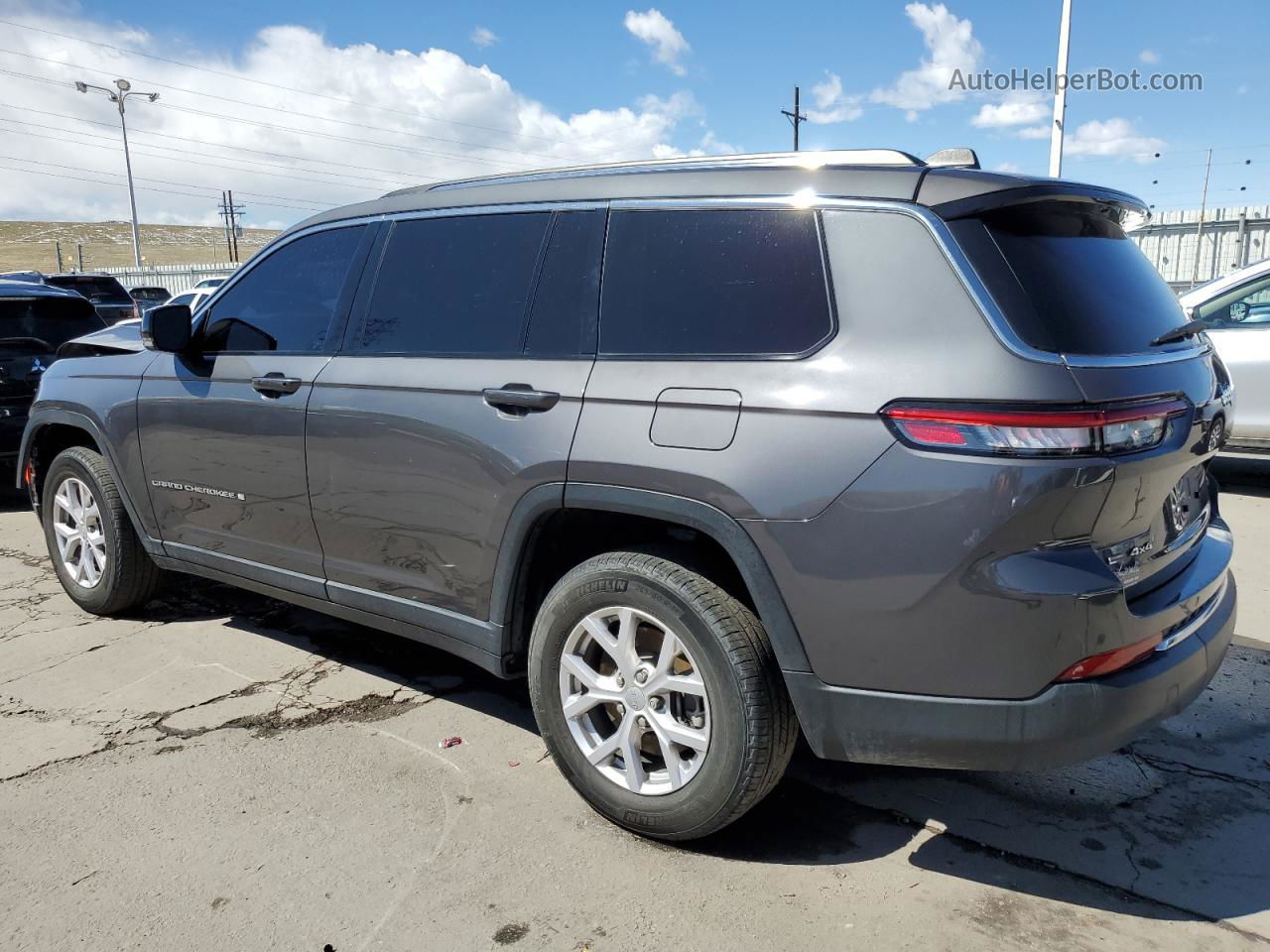 2021 Jeep Grand Cherokee L Limited Gray vin: 1C4RJKBG5M8171117