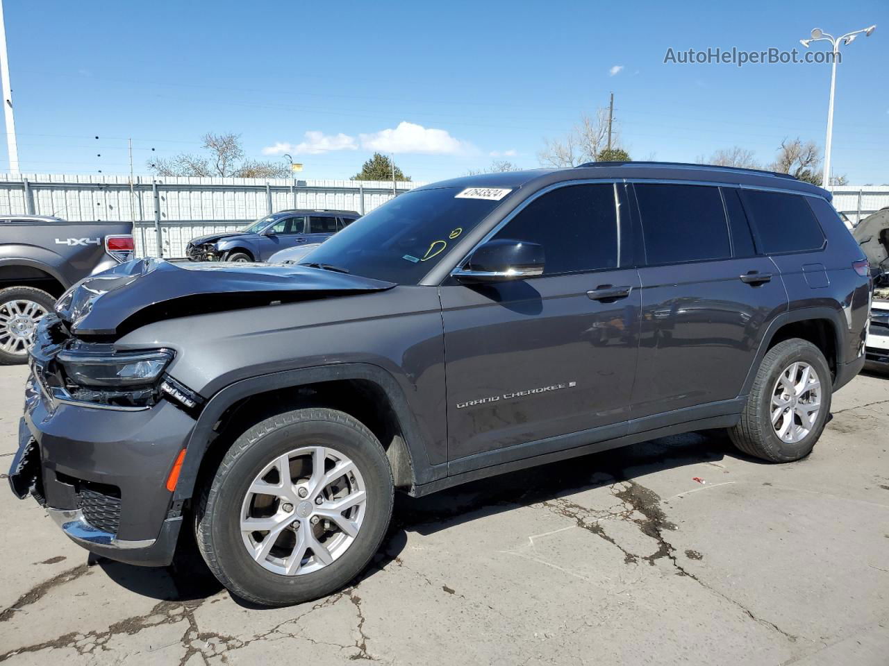 2021 Jeep Grand Cherokee L Limited Gray vin: 1C4RJKBG5M8171117