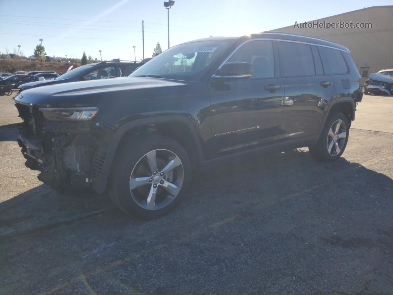 2021 Jeep Grand Cherokee L Limited Black vin: 1C4RJKBG6M8101433