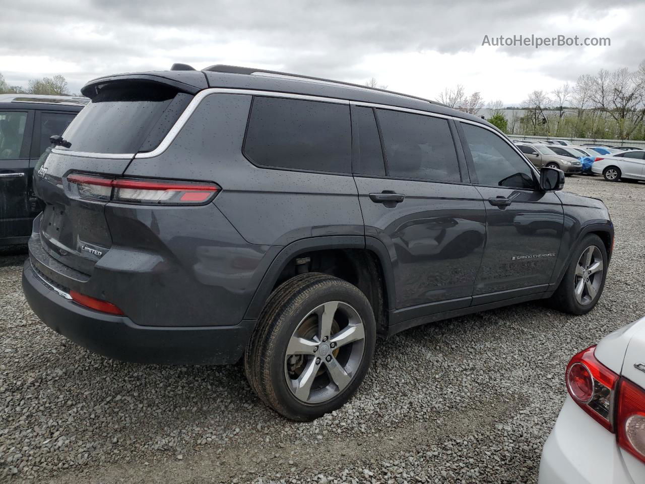 2021 Jeep Grand Cherokee L Limited Gray vin: 1C4RJKBG6M8139261