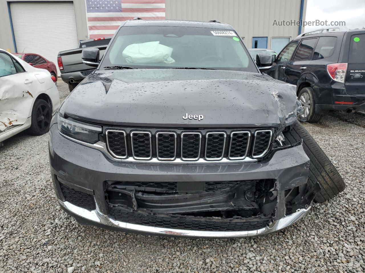 2021 Jeep Grand Cherokee L Limited Gray vin: 1C4RJKBG6M8139261