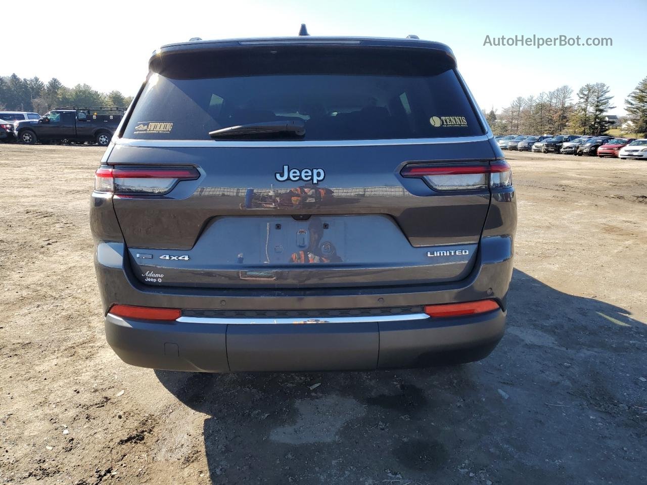 2021 Jeep Grand Cherokee L Limited Gray vin: 1C4RJKBG6M8189948