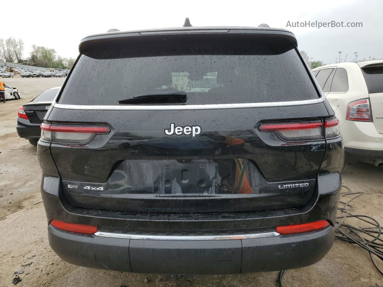 2021 Jeep Grand Cherokee L Limited Черный vin: 1C4RJKBG7M8141634