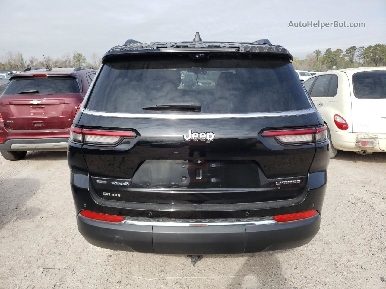 2021 Jeep Grand Cherokee L Limited Black vin: 1C4RJKBG8M8104883