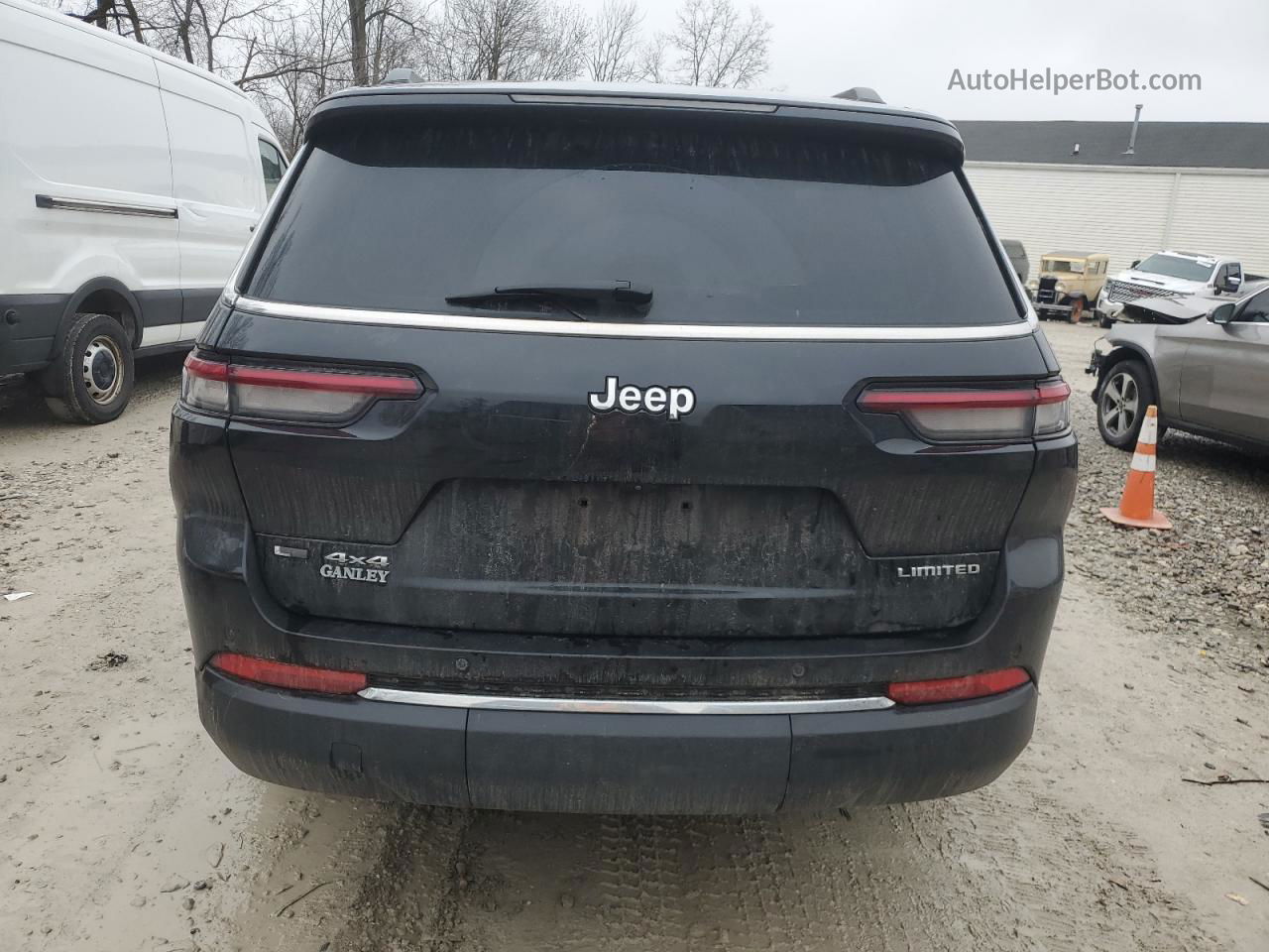 2021 Jeep Grand Cherokee L Limited Black vin: 1C4RJKBGXM8141143