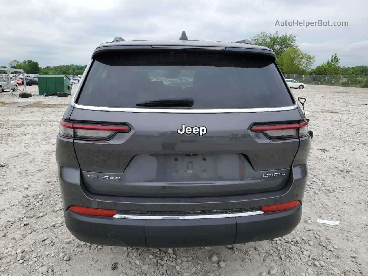 2021 Jeep Grand Cherokee L Limited Gray vin: 1C4RJKBGXM8142857