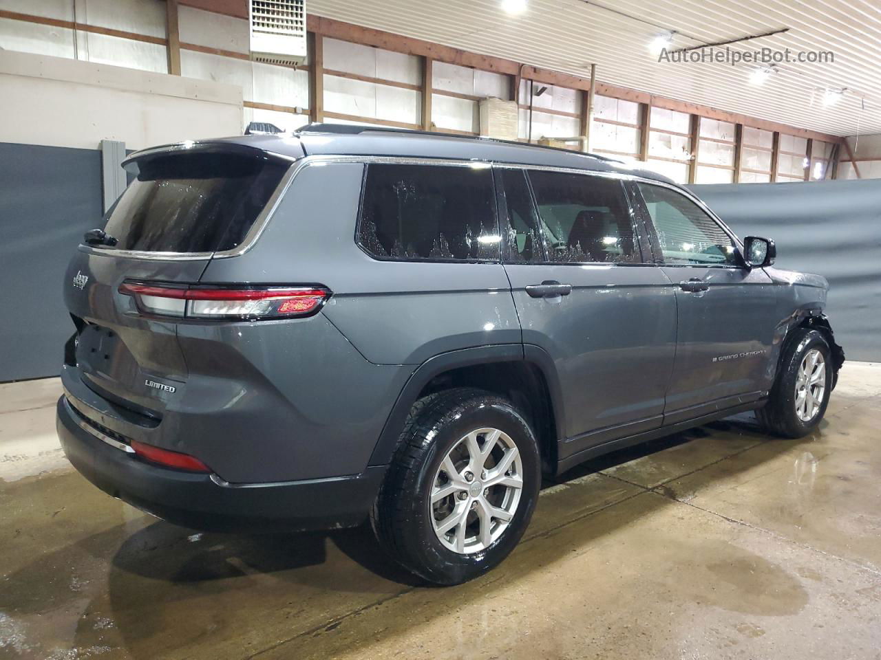 2021 Jeep Grand Cherokee L Limited Gray vin: 1C4RJKBGXM8168682